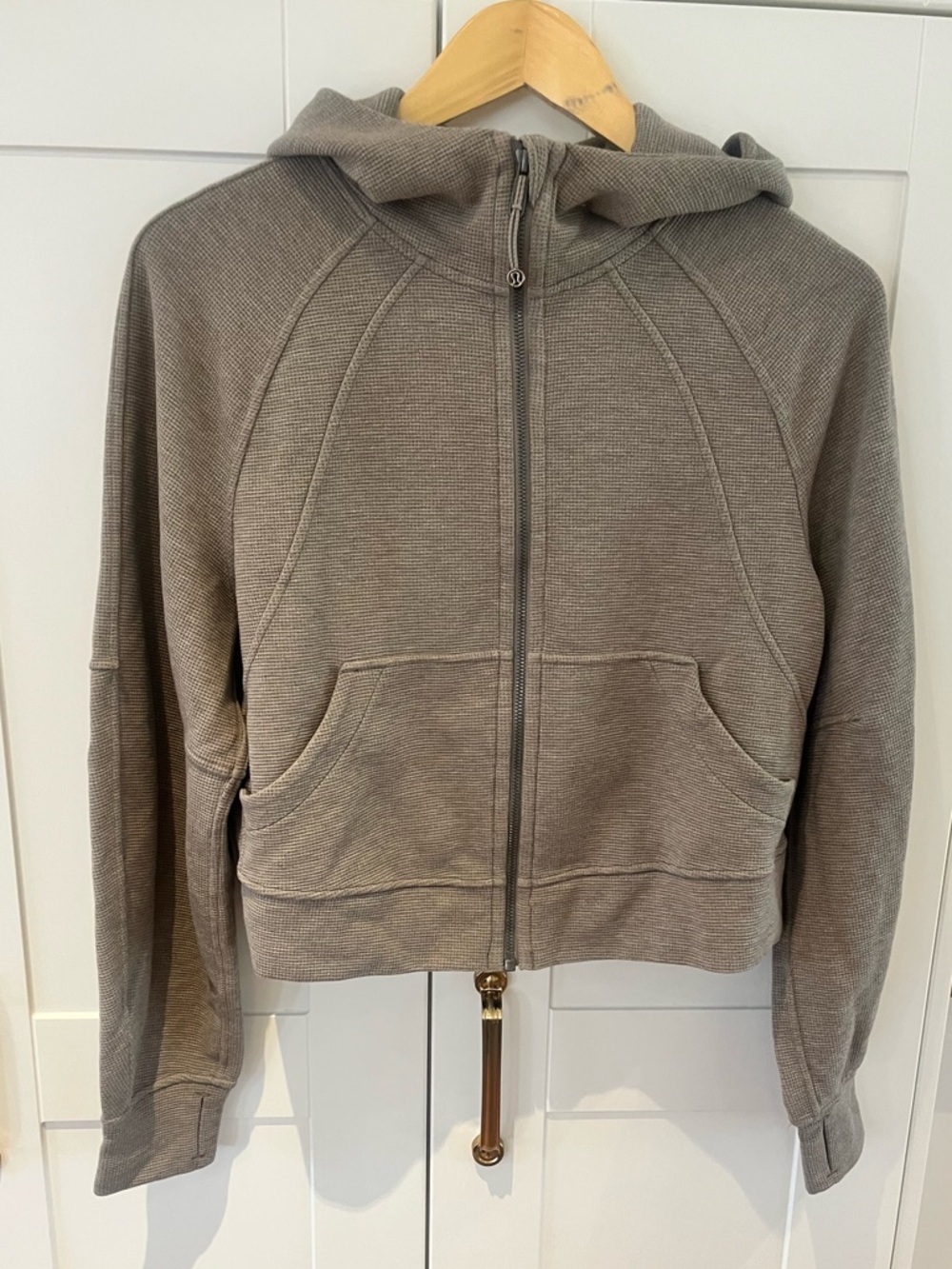 Lululemon Scuba Waffle Zip-Up Hoodie